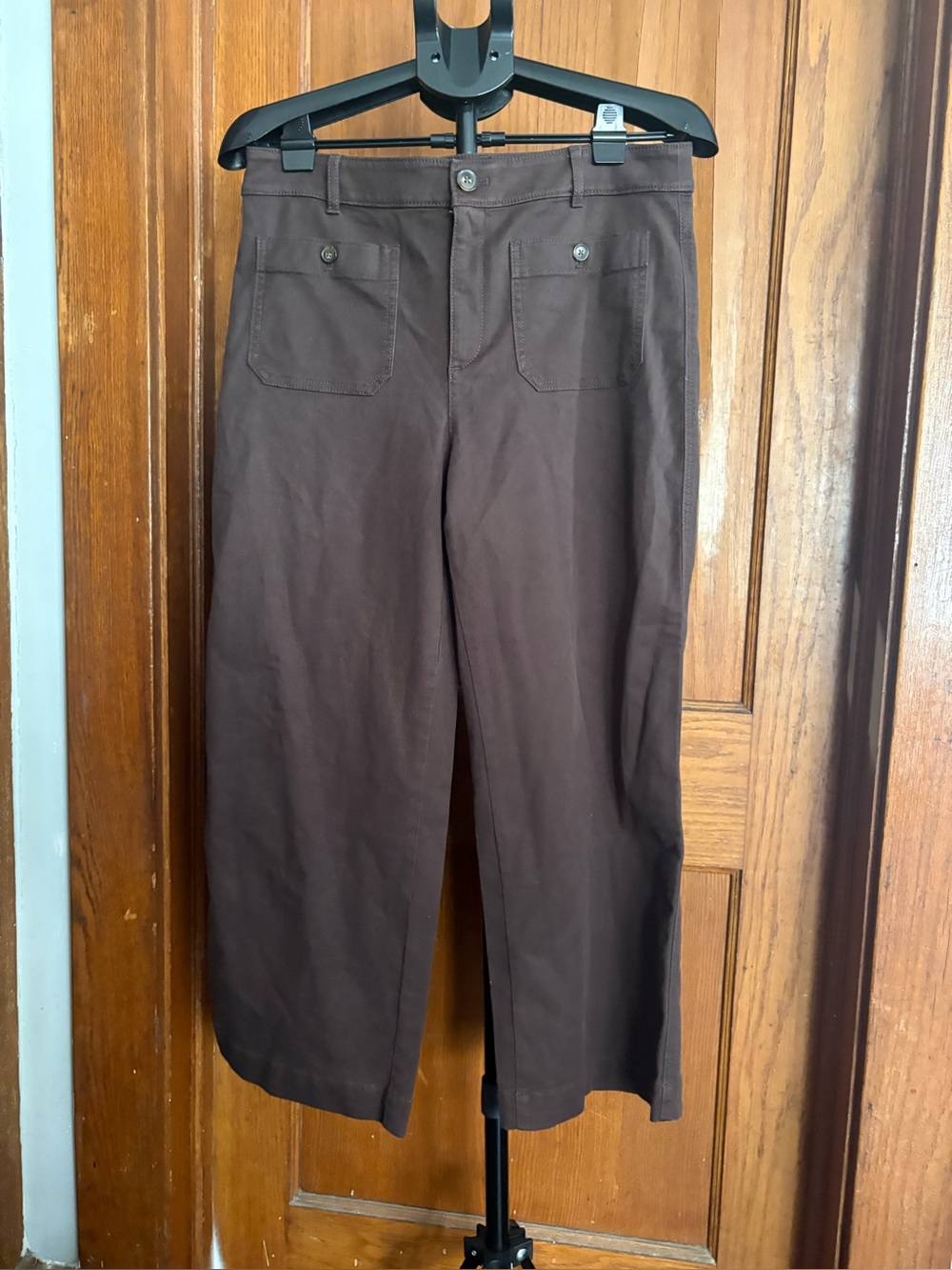 LOFT The Palmer Wide Leg High Rise Pant